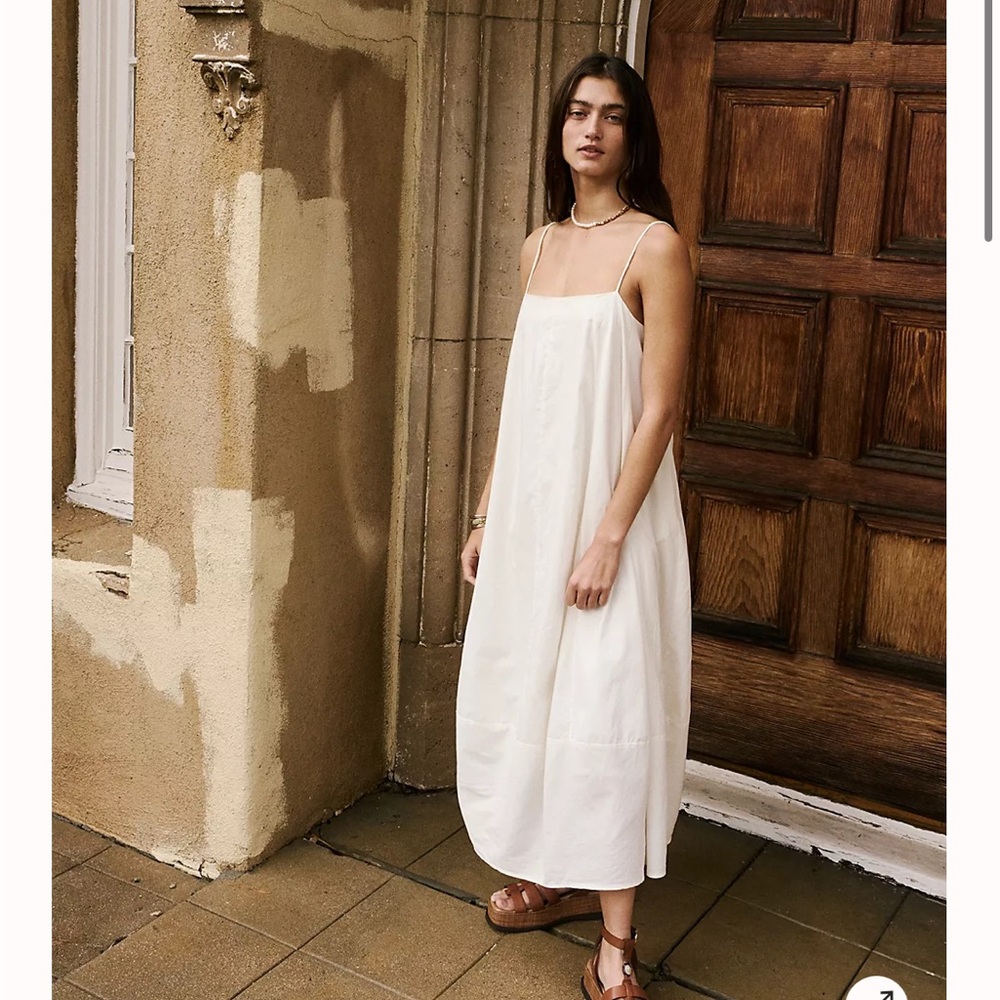 Free People Black struttin midi Dress xs